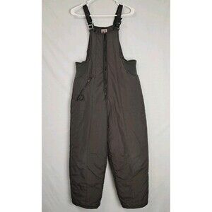 New Moves Child Youth 14 1/2 Unisex Black Snow Bibs Vintage